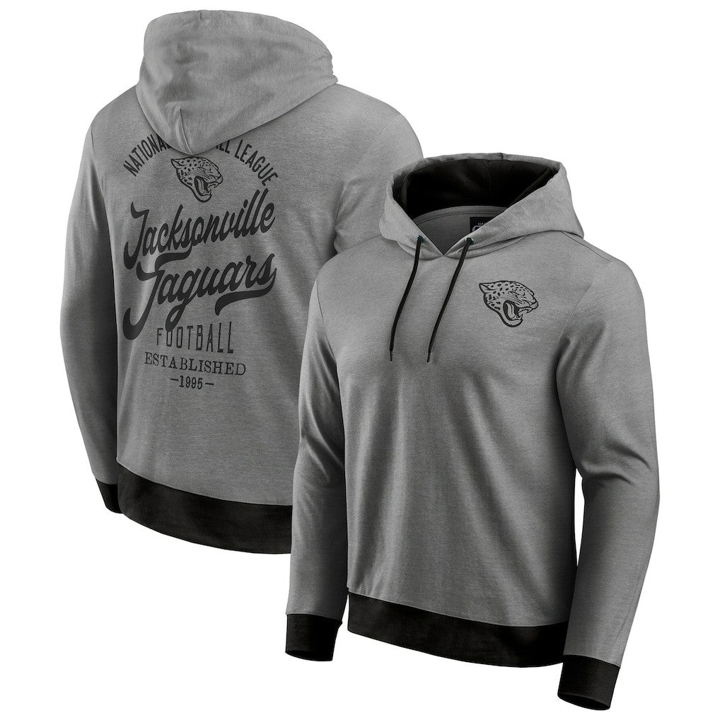 Jacksonville Jaguars Darius Rucker Collection Tonal Knit Pullover Hoodie Black - Fanatics