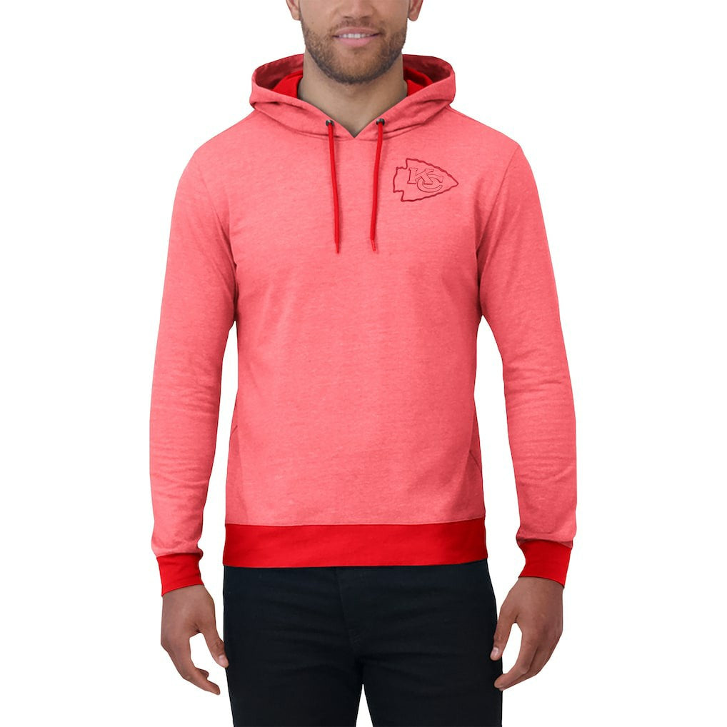 Kansas City Chiefs Darius Rucker Collection Tonal Knit Pullover Hoodie Red - Fanatics