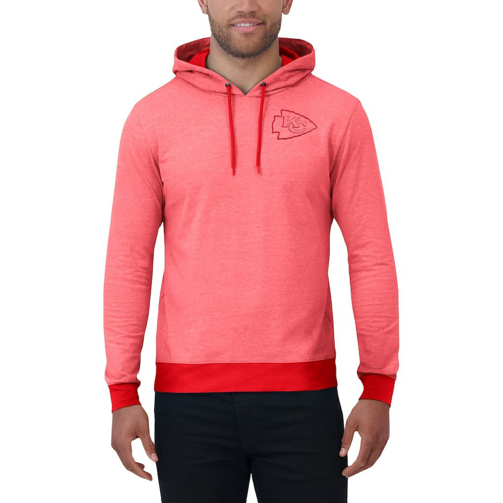 Kansas City Chiefs Darius Rucker Collection Tonal Knit Pullover Hoodie Red - Fanatics