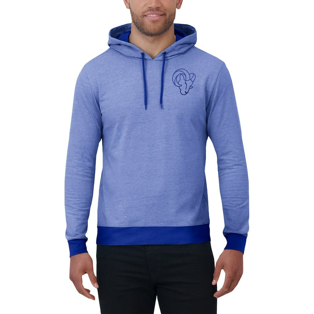 Los Angeles Rams Darius Rucker Collection Tonal Knit Pullover Hoodie Royal - Fanatics