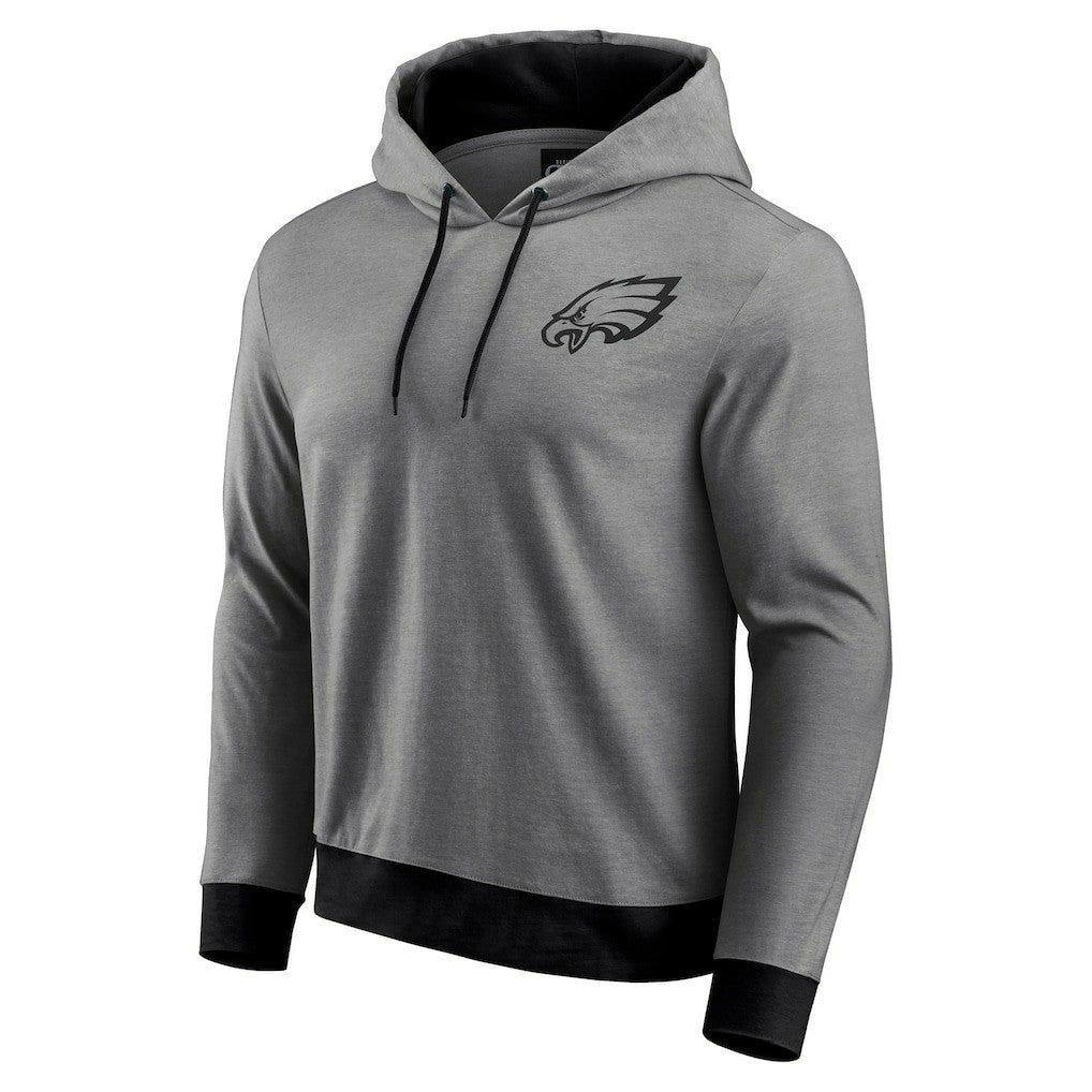 Philadelphia Eagles Darius Rucker Collection Tonal Knit Pullover Hoodie Gray - Fanatics