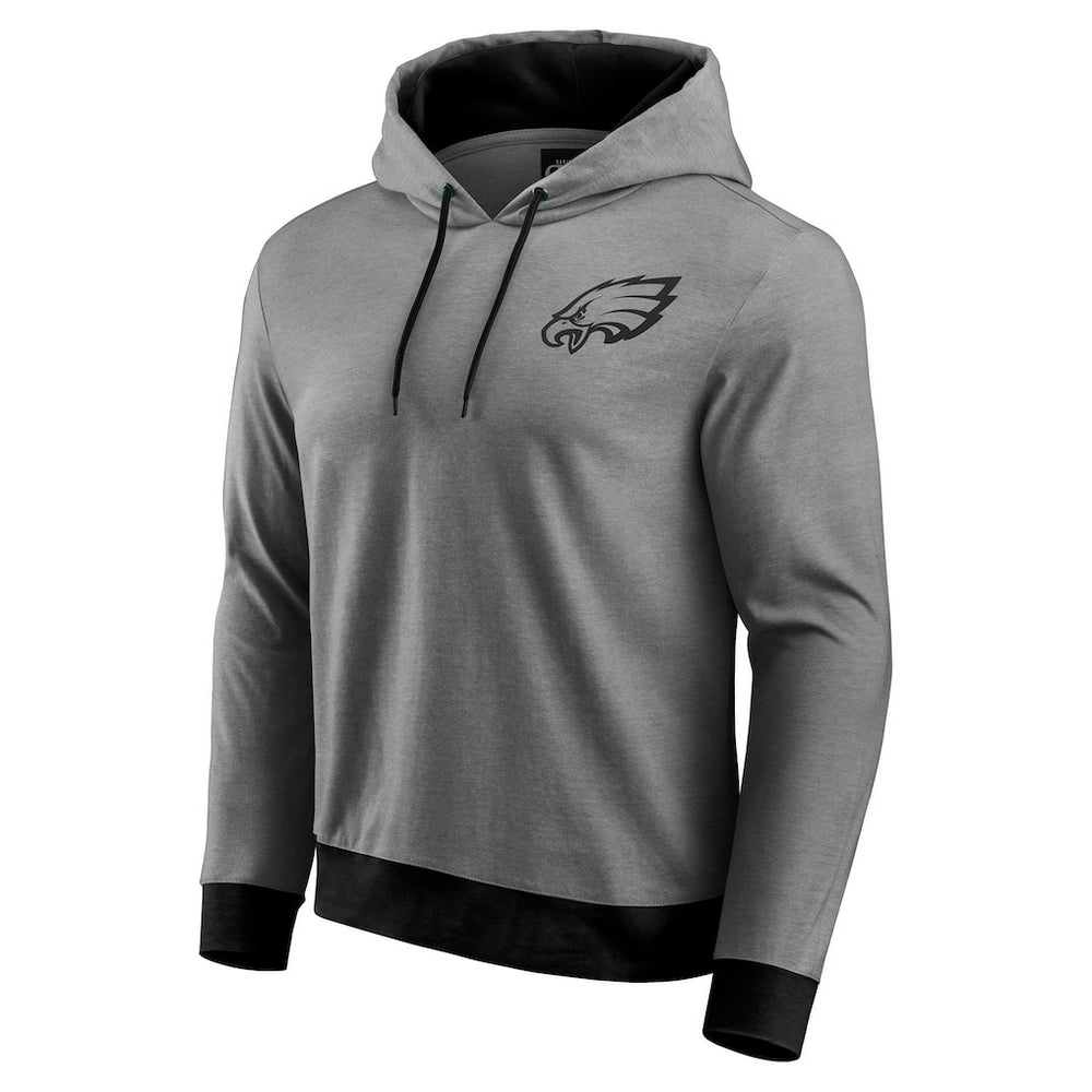 Philadelphia Eagles Darius Rucker Collection Tonal Knit Pullover Hoodie Gray - Fanatics