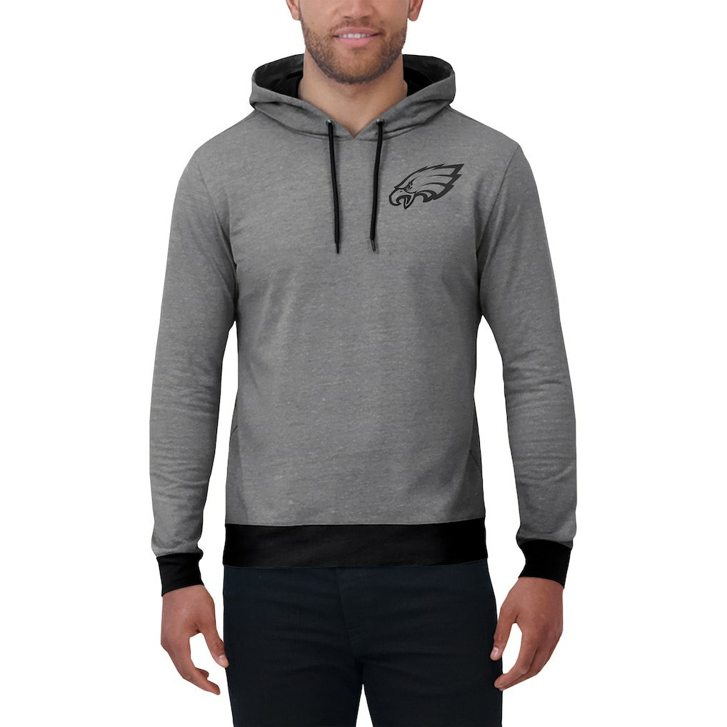 Philadelphia Eagles Darius Rucker Collection Tonal Knit Pullover Hoodie Gray - Fanatics