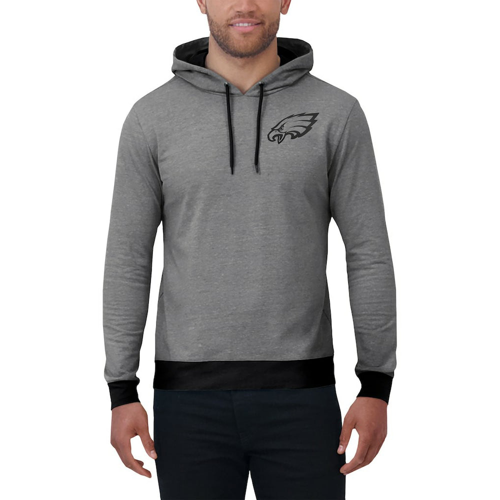 Philadelphia Eagles Darius Rucker Collection Tonal Knit Pullover Hoodie Gray - Fanatics
