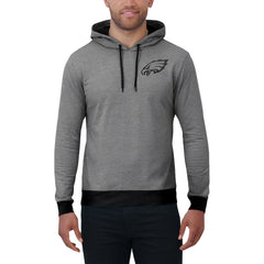 Philadelphia Eagles Darius Rucker Collection Tonal Knit Pullover Hoodie Gray - Fanatics