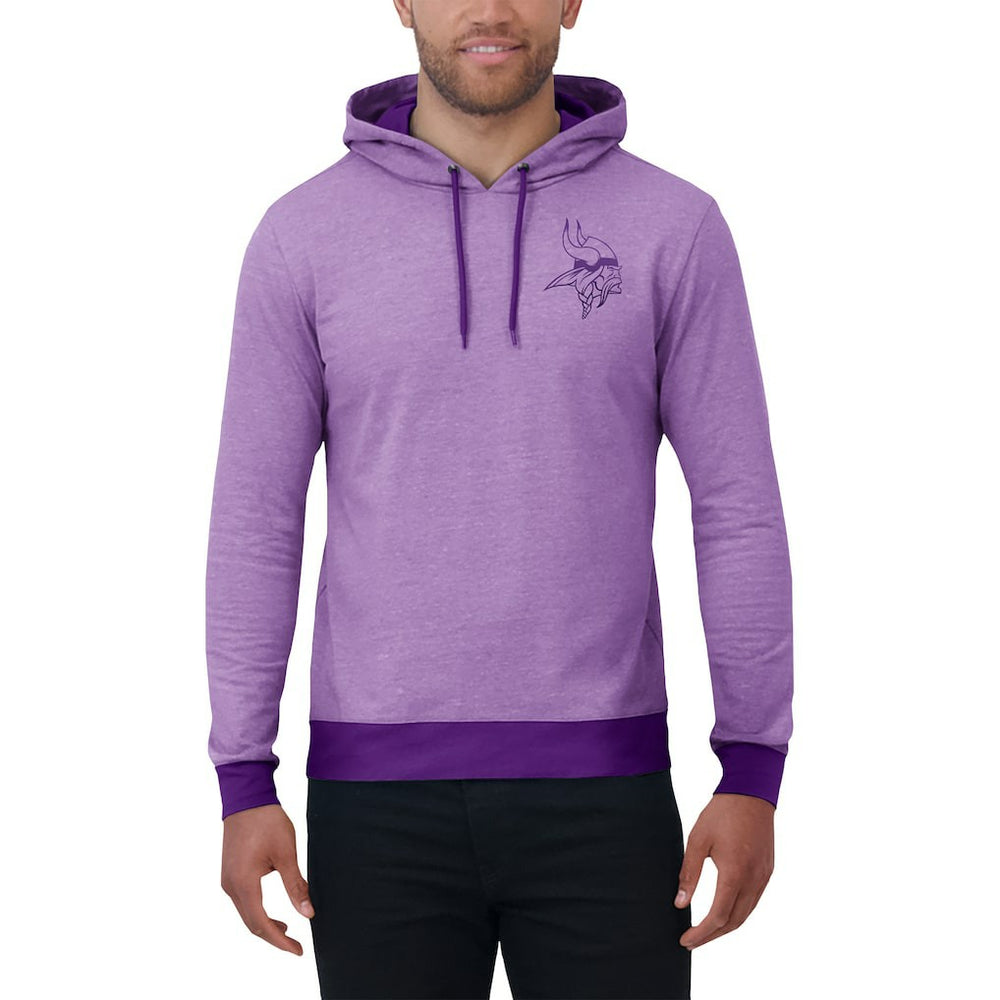 Minnesota Vikings Darius Rucker Collection Tonal Knit Pullover Hoodie Purple - Fanatics