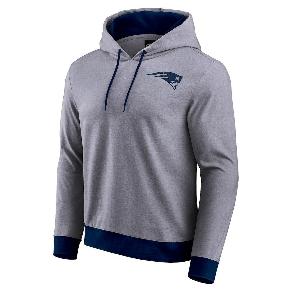 New England Patriots Darius Rucker Collection Tonal Knit Pullover Hoodie Navy - Fanatics