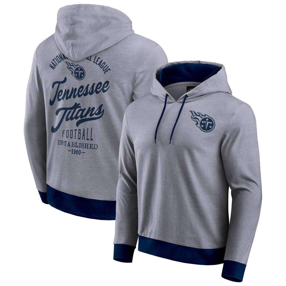 Tennessee Titans Darius Rucker Collection Tonal Knit Pullover Hoodie Navy - Fanatics