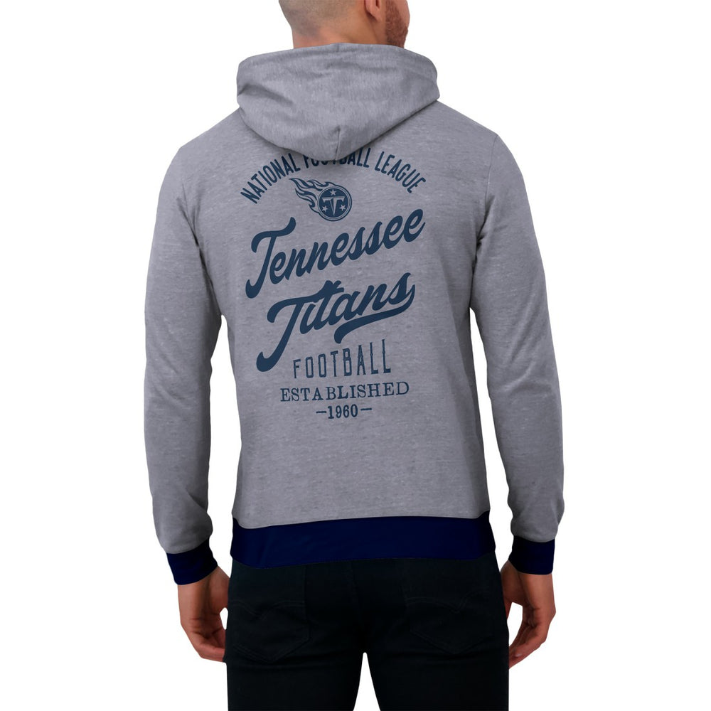 Tennessee Titans Darius Rucker Collection Tonal Knit Pullover Hoodie Navy - Fanatics