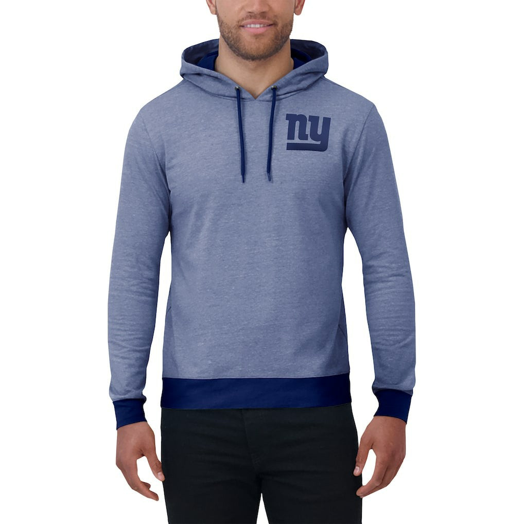 New York Giants Darius Rucker Collection Tonal Knit Pullover Hoodie Royal - Fanatics