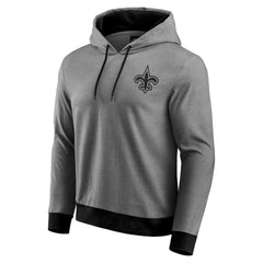 New Orleans Saints Darius Rucker Collection Tonal Knit Pullover Hoodie Black - Fanatics