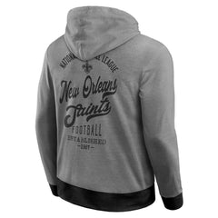 New Orleans Saints Darius Rucker Collection Tonal Knit Pullover Hoodie Black - Fanatics