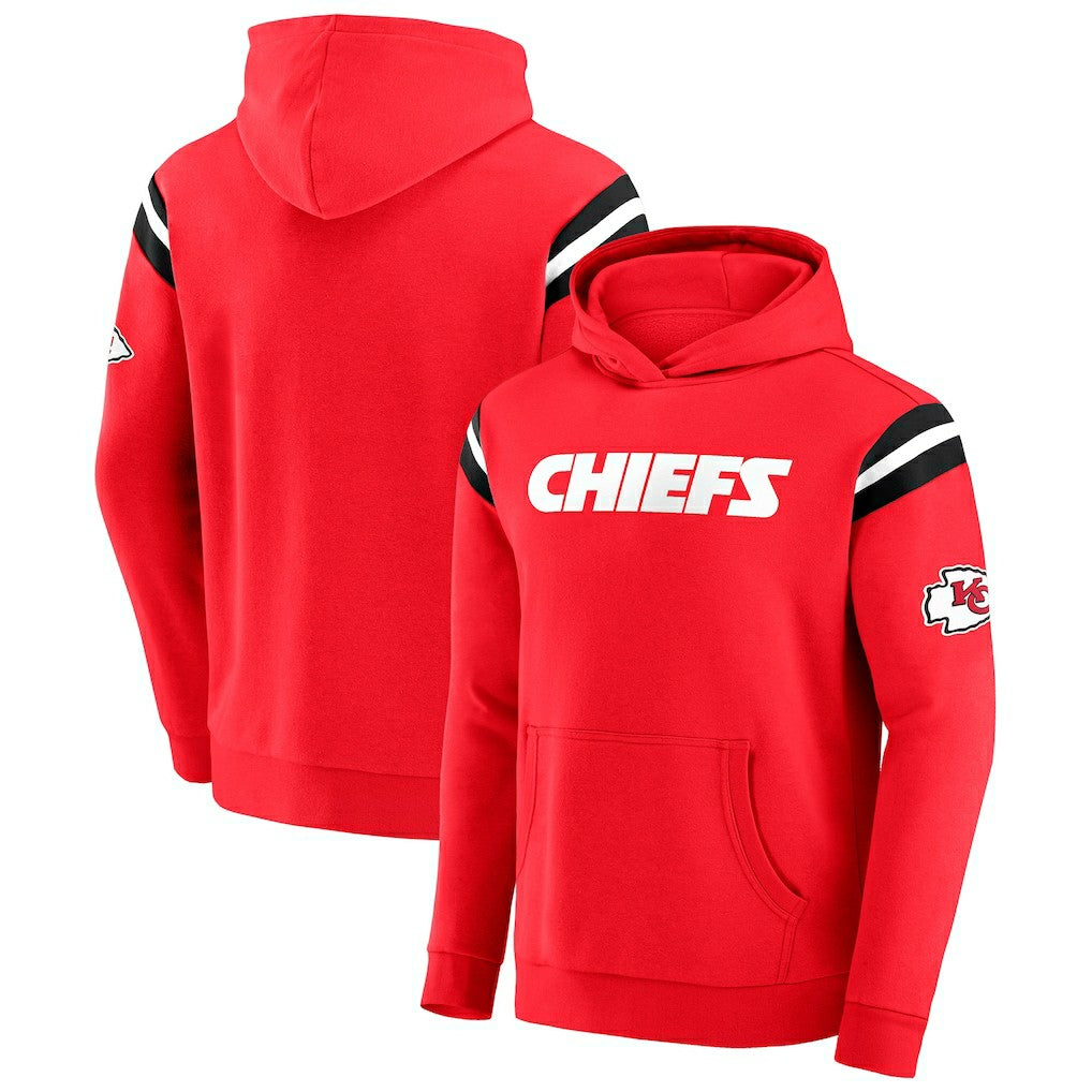 Kansas City Chiefs Darius Rucker Collection Football Washed Pullover Hoodie Red - Fanatics