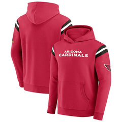 Arizona Cardinals Darius Rucker Collection Football Washed Pullover Hoodie Cardinal - Fanatics