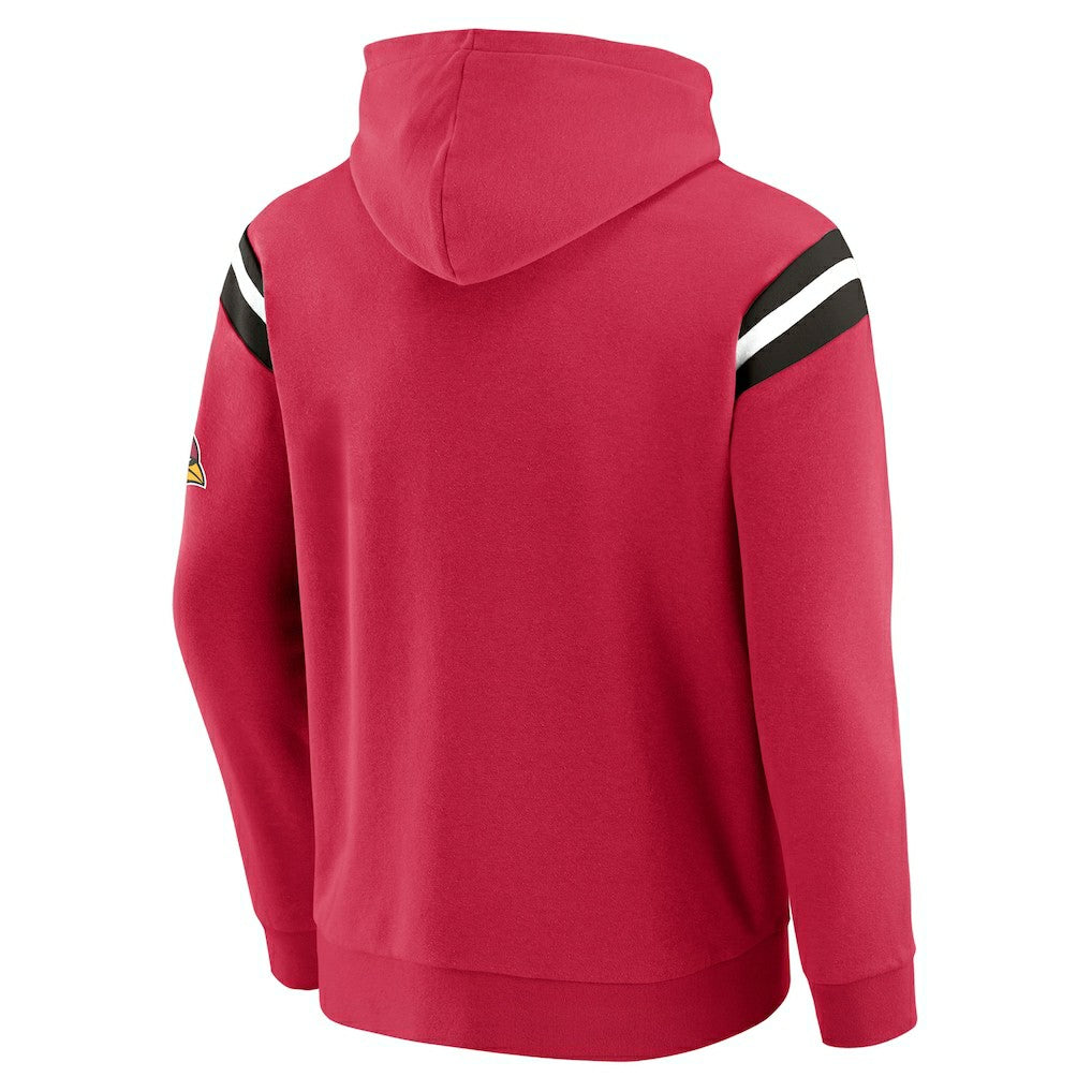 Arizona Cardinals Darius Rucker Collection Football Washed Pullover Hoodie Cardinal - Fanatics