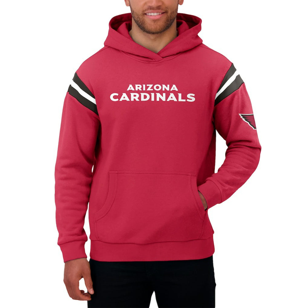 Arizona Cardinals Darius Rucker Collection Football Washed Pullover Hoodie Cardinal - Fanatics