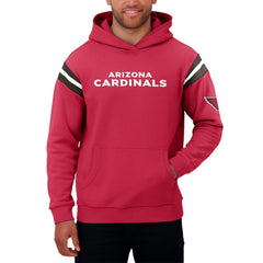 Arizona Cardinals Darius Rucker Collection Football Washed Pullover Hoodie Cardinal - Fanatics