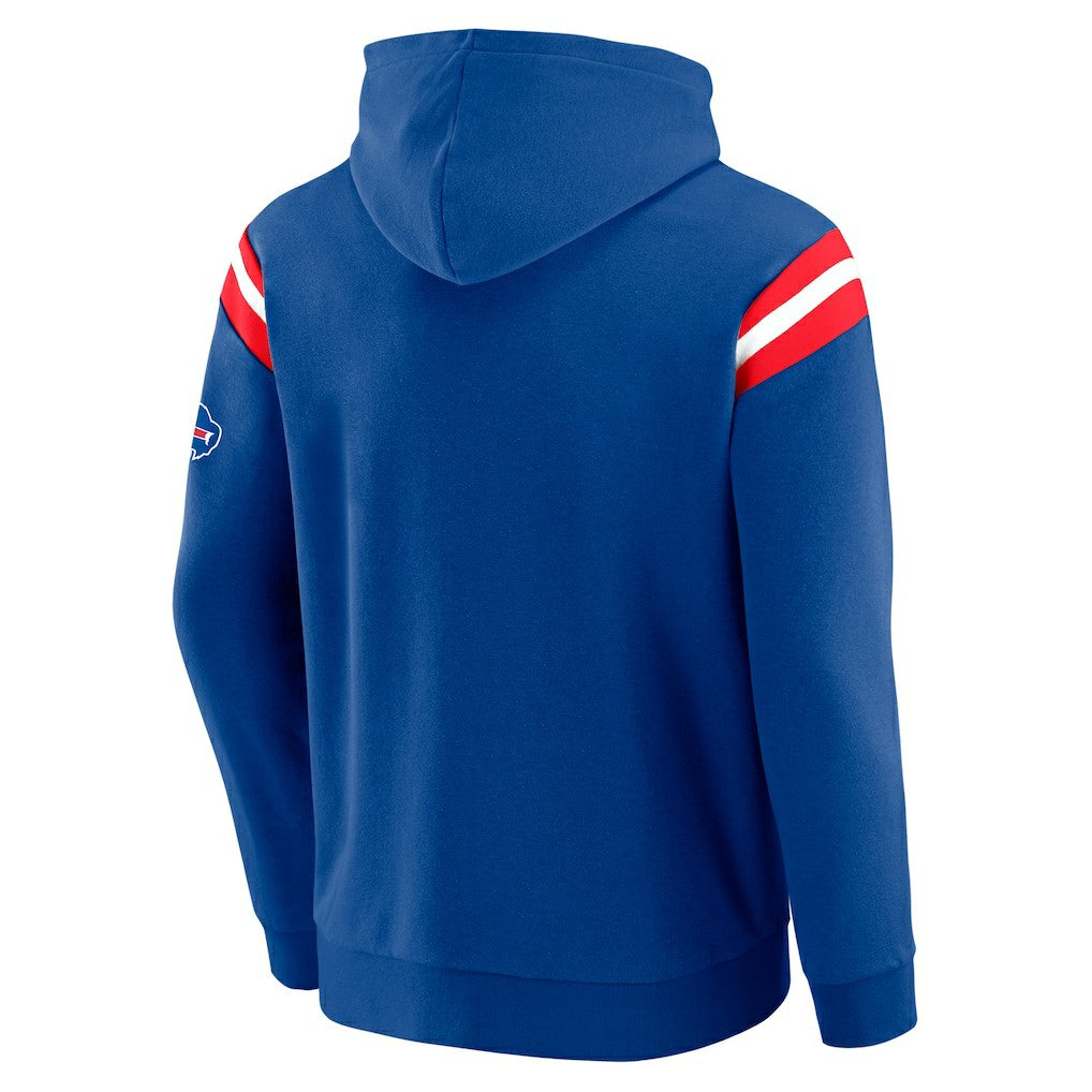 Buffalo Bills Darius Rucker Collection Football Washed Pullover Hoodie Royal - Fanatics