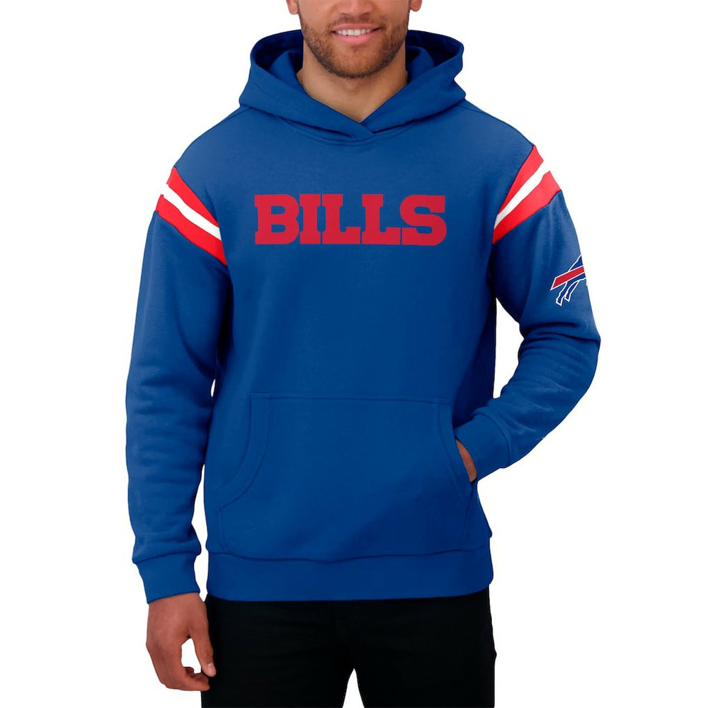 Buffalo Bills Darius Rucker Collection Football Washed Pullover Hoodie Royal - Fanatics
