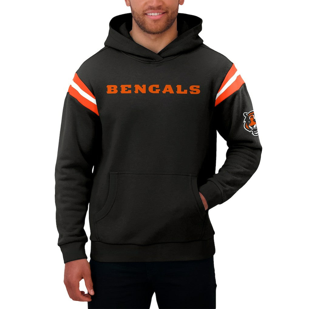 Cincinnati Bengals Darius Rucker Collection Football Washed Pullover Hoodie Charcoal - Fanatics