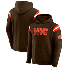 Cleveland Browns Darius Rucker Collection Football Washed Pullover Hoodie Brown - Fanatics