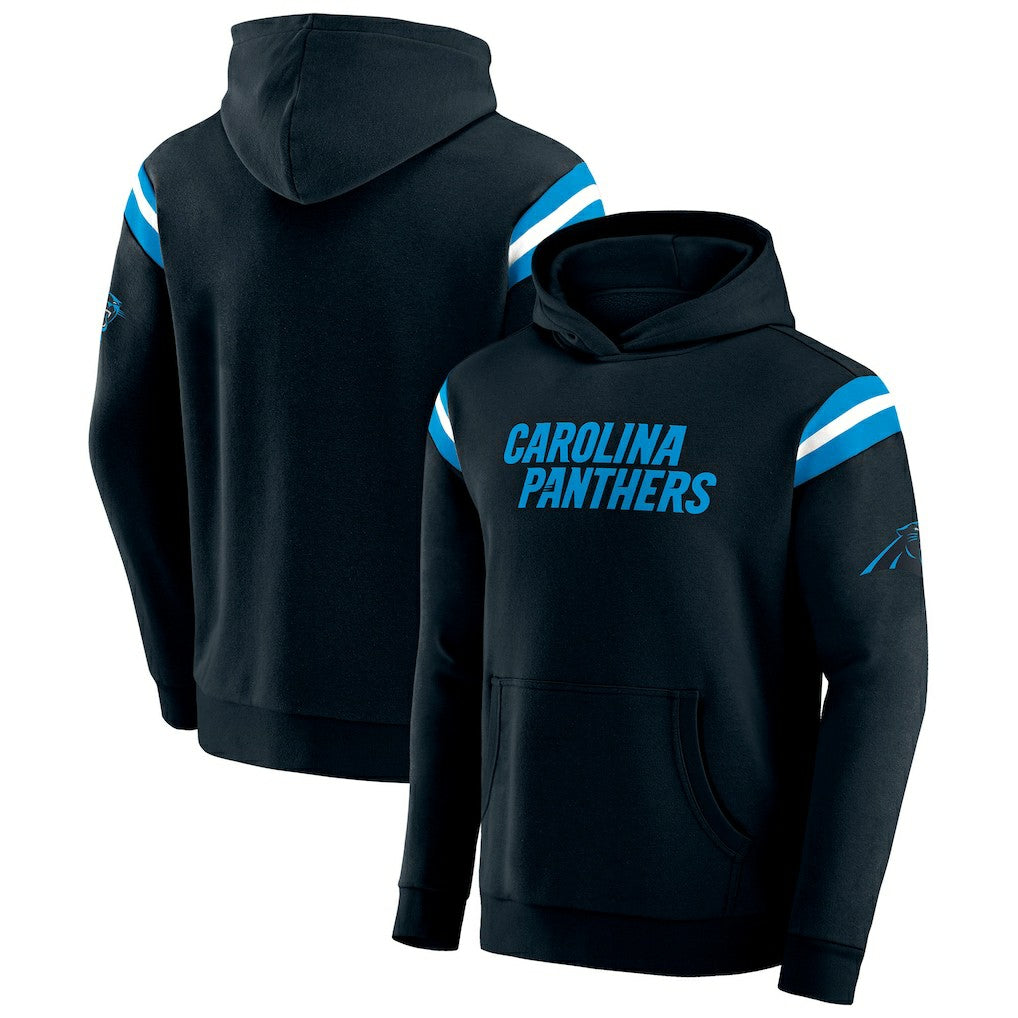 Carolina Panthers Darius Rucker Collection Football Washed Pullover Hoodie Black - Fanatics