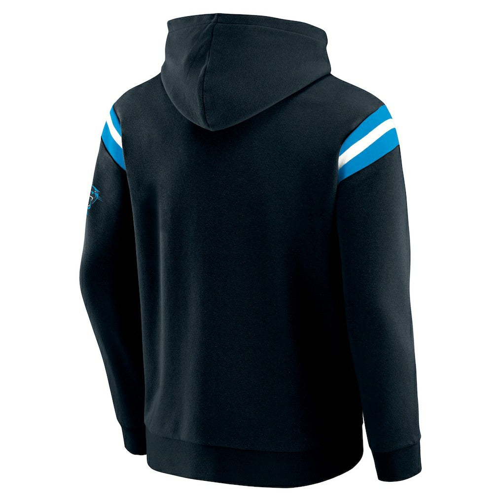Carolina Panthers Darius Rucker Collection Football Washed Pullover Hoodie Black - Fanatics