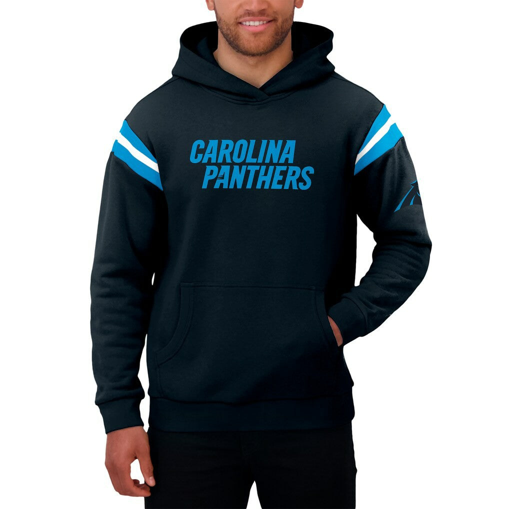 Carolina Panthers Darius Rucker Collection Football Washed Pullover Hoodie Black - Fanatics
