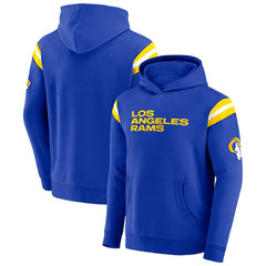 Los Angeles Rams Darius Rucker Collection Football Washed Pullover Hoodie Royal - Fanatics