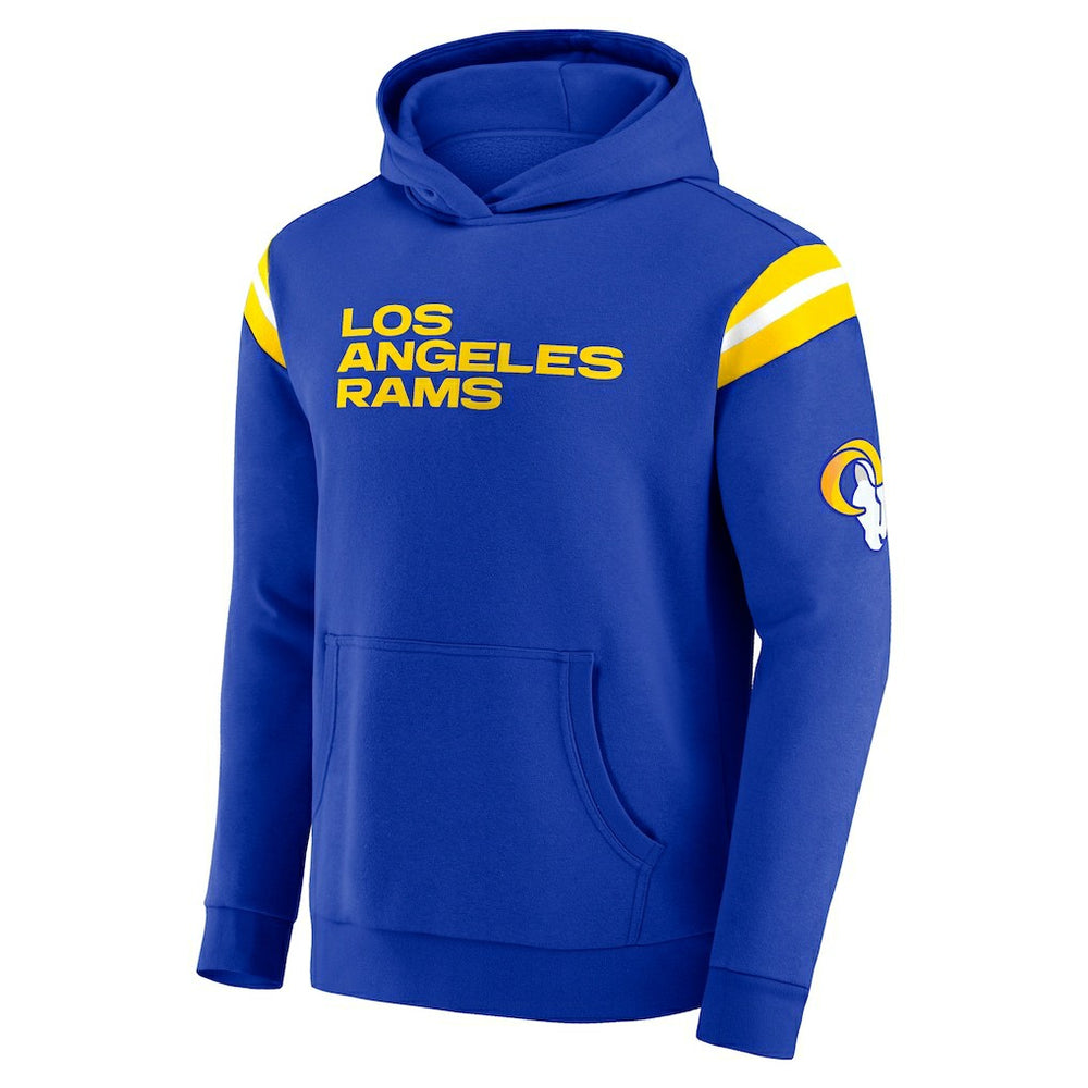 Los Angeles Rams Darius Rucker Collection Football Washed Pullover Hoodie Royal - Fanatics