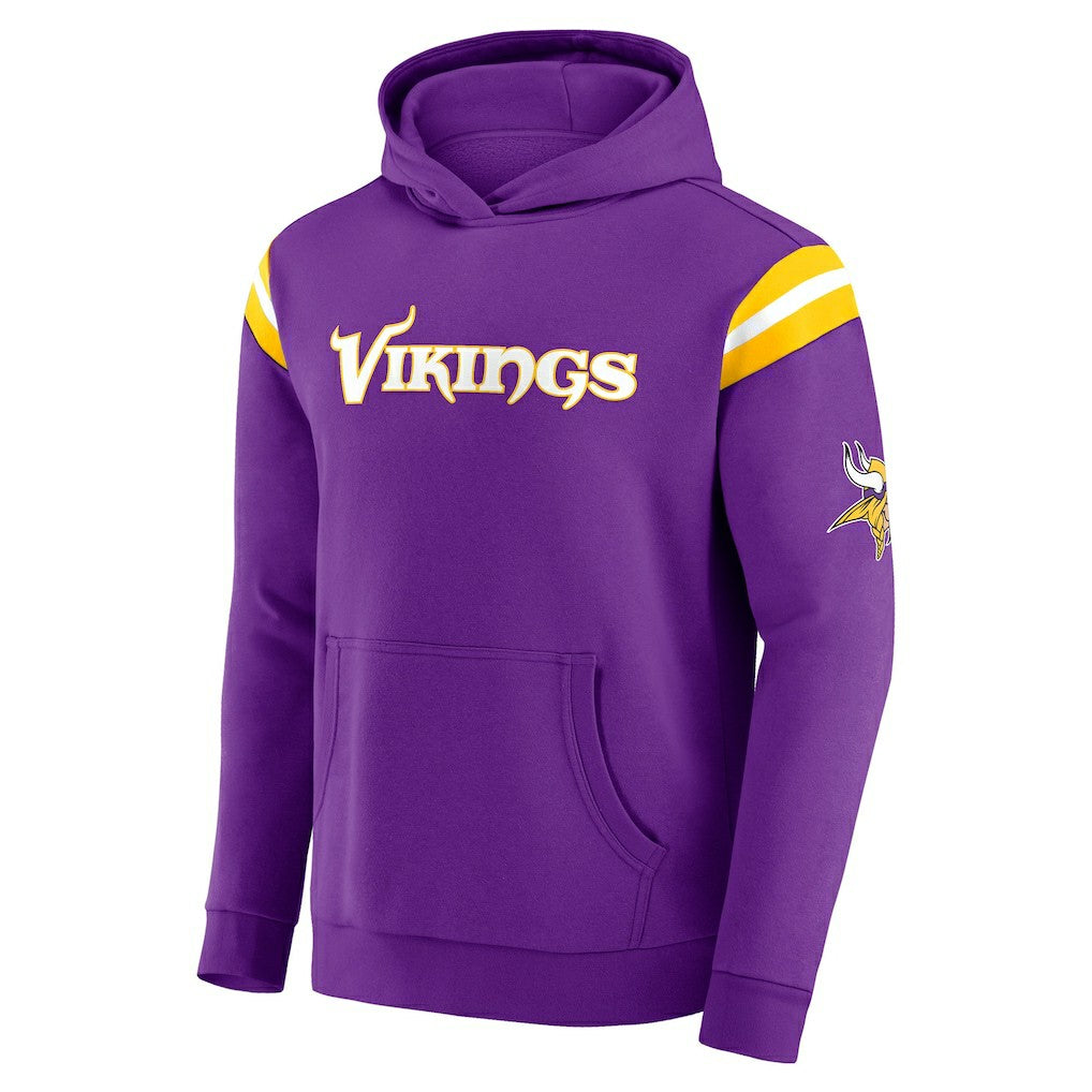 Minnesota Vikings Darius Rucker Collection Football Washed Pullover Hoodie Purple - Fanatics