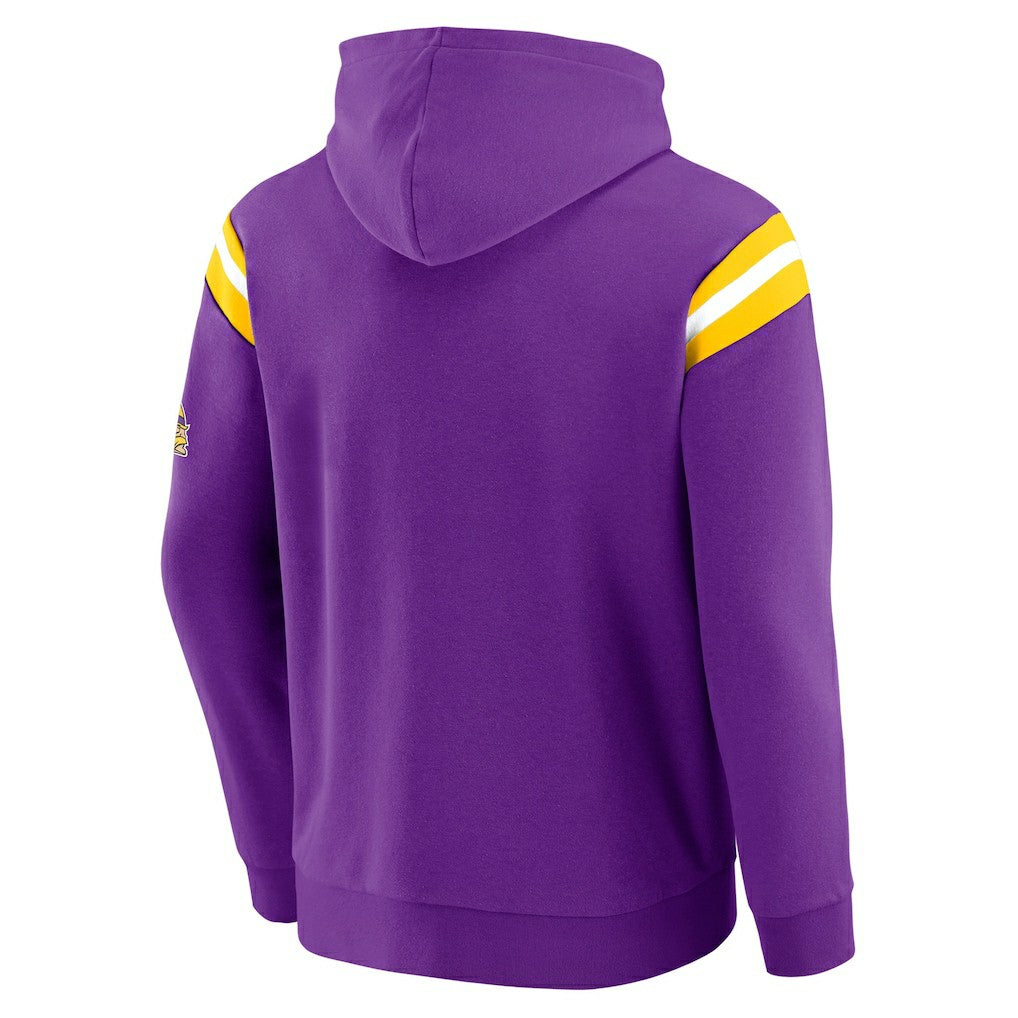 Minnesota Vikings Darius Rucker Collection Football Washed Pullover Hoodie Purple - Fanatics