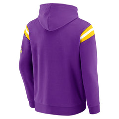 Minnesota Vikings Darius Rucker Collection Football Washed Pullover Hoodie Purple - Fanatics