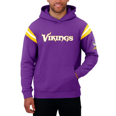 Minnesota Vikings Darius Rucker Collection Football Washed Pullover Hoodie Purple - Fanatics