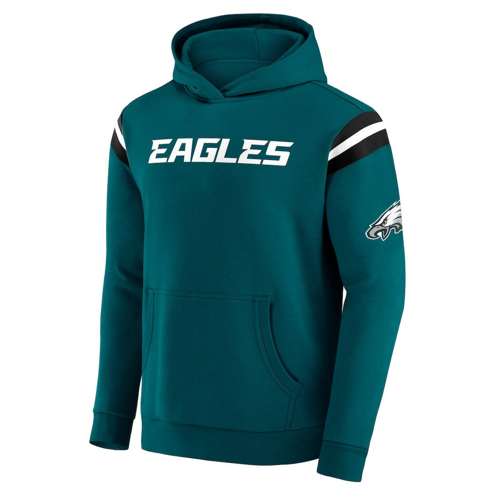 Philadelphia Eagles Darius Rucker Collection Football Washed Pullover Hoodie Green - Fanatics