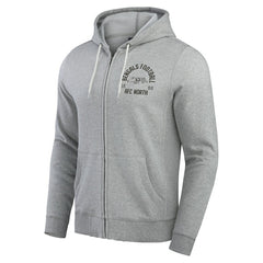 Cincinnati Bengals Darius Rucker Collection Vintage Stripe Full-Zip Hoodie Heather Gray - Fanatics