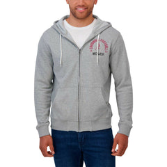 Arizona Cardinals Darius Rucker Collection Vintage Stripe Full-Zip Hoodie Heather Gray - Fanatics