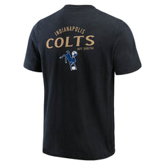 Indianapolis Colts Darius Rucker Collection Washed Henley T-Shirt Black - Fanatics