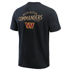 Washington Commanders Darius Rucker Collection Washed Henley T-Shirt Black - Fanatics