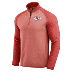 Kansas City Chiefs Darius Rucker Collection Tonal Quarter-Zip Jacket Red - Fanatics