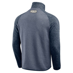 New England Patriots Darius Rucker Collection Tonal Quarter-Zip Jacket Navy - Fanatics
