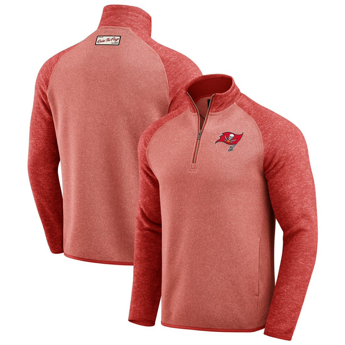 Tampa Bay Buccaneers Darius Rucker Collection Tonal Quarter-Zip Jacket Red - Fanatics