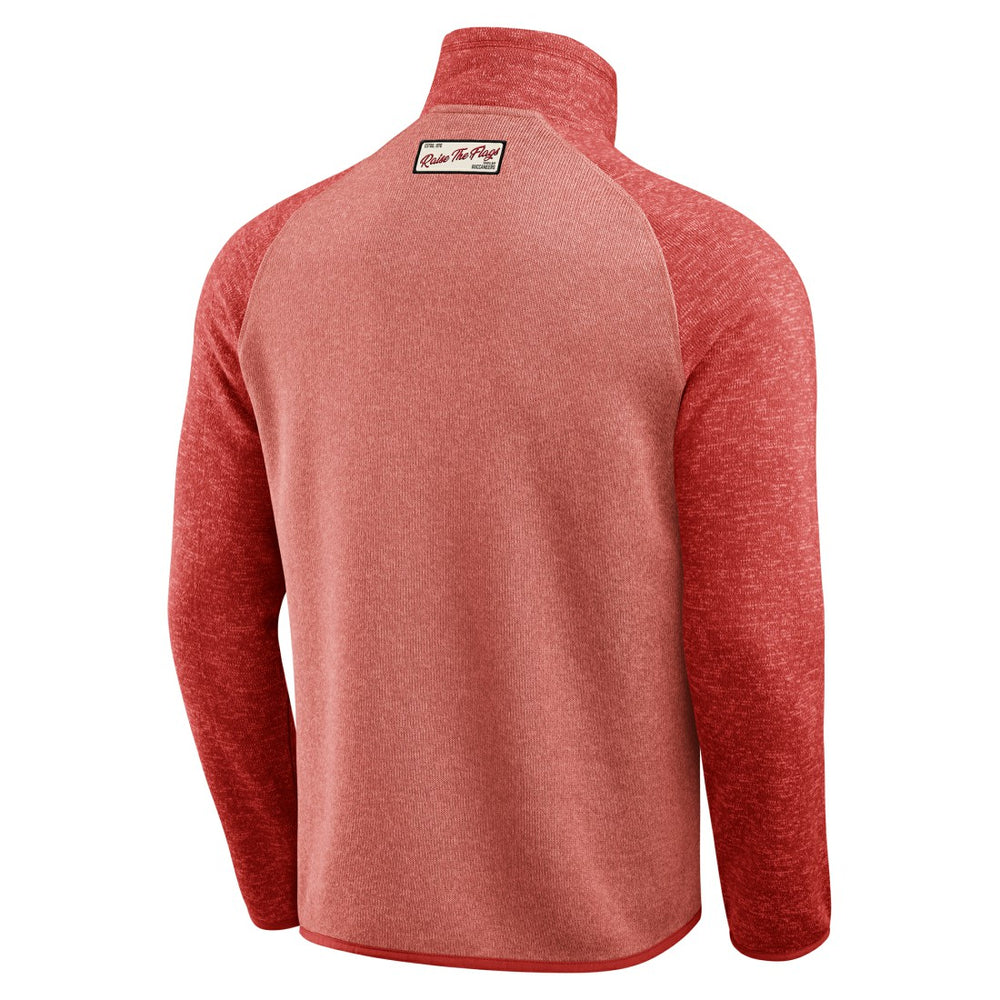 Tampa Bay Buccaneers Darius Rucker Collection Tonal Quarter-Zip Jacket Red - Fanatics