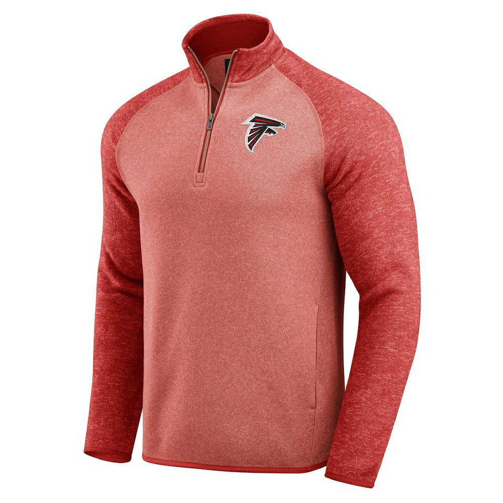 Atlanta Falcons Darius Rucker Collection Tonal Quarter-Zip Jacket Red - Fanatics