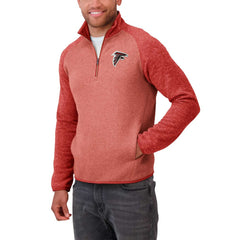 Atlanta Falcons Darius Rucker Collection Tonal Quarter-Zip Jacket Red - Fanatics