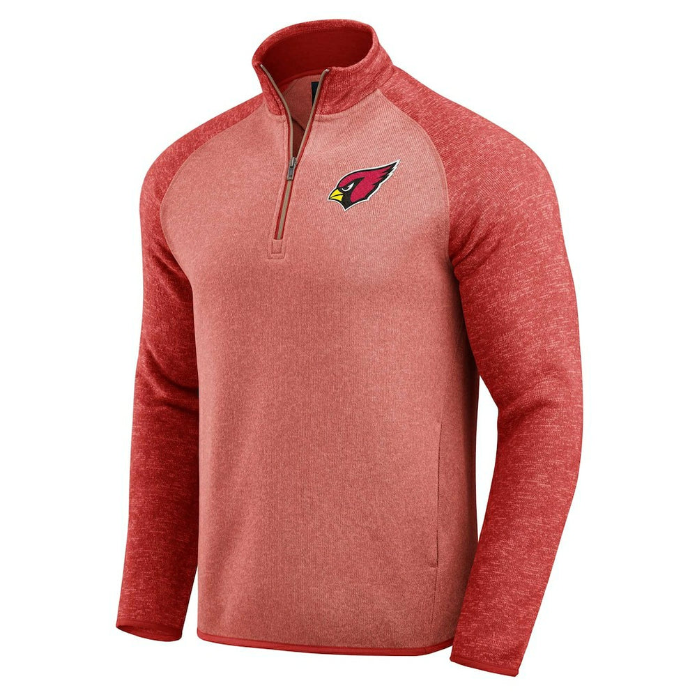 Arizona Cardinals Darius Rucker Collection Tonal Quarter-Zip Jacket Cardinal - Fanatics