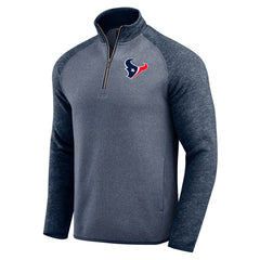 Houston Texans Darius Rucker Collection Tonal Quarter-Zip Jacket Navy - Fanatics