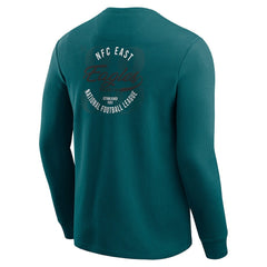 Philadelphia Eagles Darius Rucker Collection Washed Waffle-Knit Long Sleeve T-Shirt Kelly Green - Fanatics