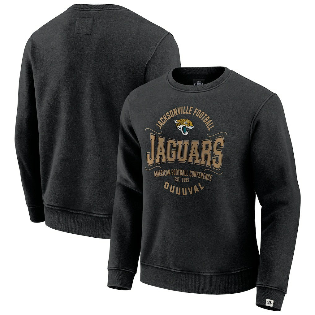 Jacksonville Jaguars Darius Rucker Collection Vintage Pullover Sweatshirt Black - Fanatics