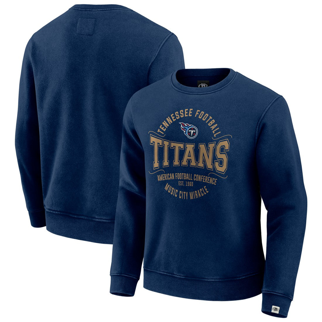 Tennessee Titans Darius Rucker Collection Vintage Pullover Sweatshirt Navy - Fanatics